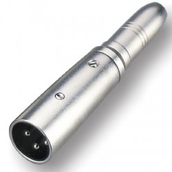 מתאם XLR m - PL f 