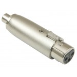 מתאם XLR f - RCA f 