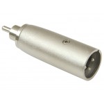 מתאם XLR m - RCA m 