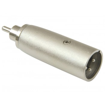 מתאם XLR m - RCA m 