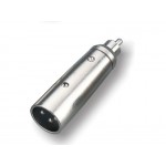 מתאם XLR m - RCA m 