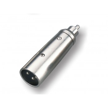 מתאם XLR m - RCA m 