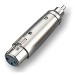 מתאם XLR f- RCA m 