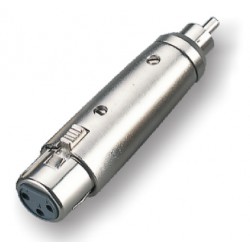מתאם XLR f- RCA m 