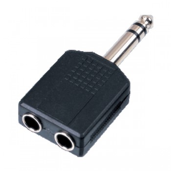 מפצל PL6.3 fX2-PL6.3 m