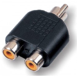 מפצל RCA fX2 - RCA m 