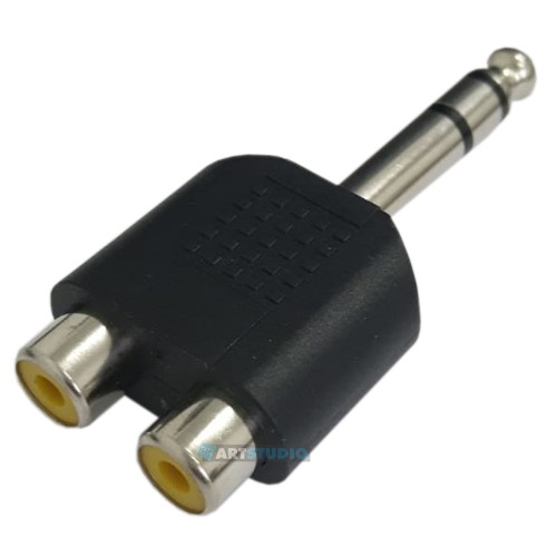 מפצל RCAX2 - PL 6.3 סטריאו