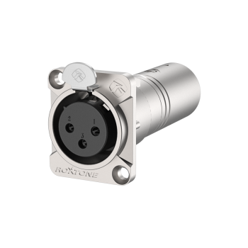 מחבר XLR נקבה לזכר