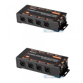 DI BOX SET 4 Channels