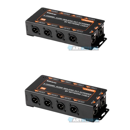 DI BOX SET 4 Channels