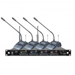 סט 4 מיקרופונים ישיבות