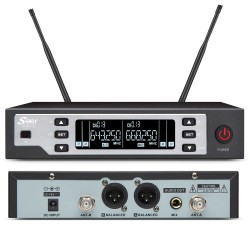 זוג מיקרופונים UHF