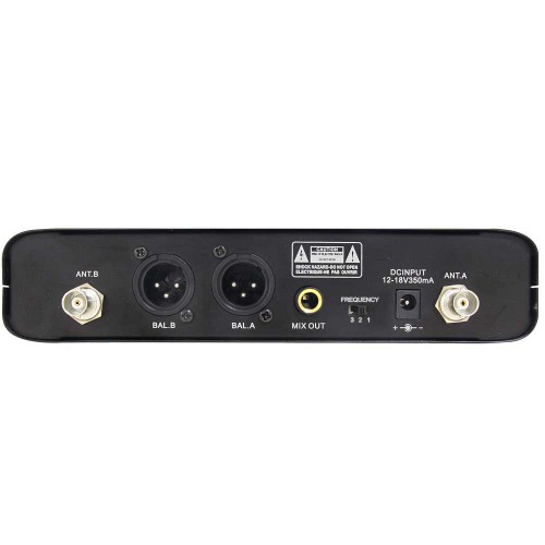 זוג מיקרופונים מדונה UHF