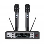 זוג מיקרופונים UHF