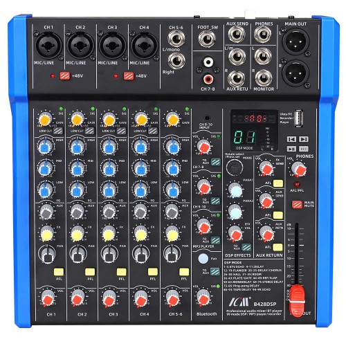 מיקסר 10 ערוצים עם אפקטים