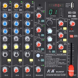 מיקסר 12 ערוצים עם אפקטים