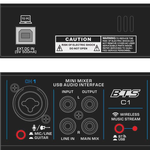 מיקסר 2 ערוצים
