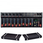 19" / 4U Rack Mixer, 9Ch