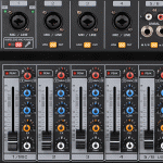 מיקסר עם מיקרופונים אלחוטיים