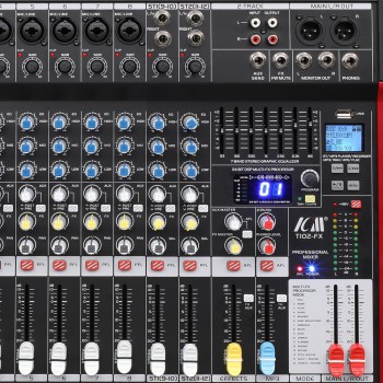 מיקסר 8 מונו + 2 סטאראו