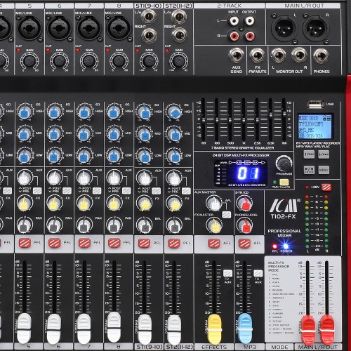 מיקסר 8 מונו + 2 סטאראו