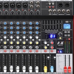 מיקסר 10 מונו + 2 סטריאו