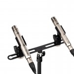 מחזיק / מפצל לזוג מיקרופונים