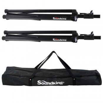 זוג סטנדים לרמקול עם תיק