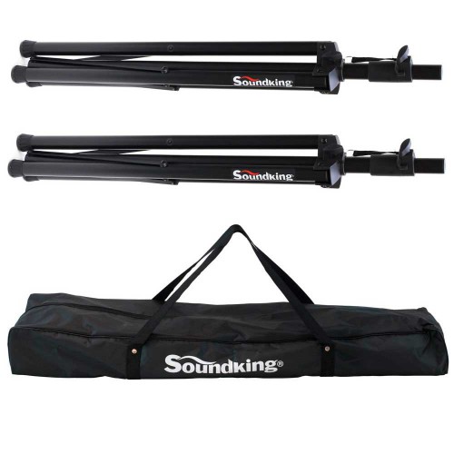 זוג סטנדים לרמקול עם תיק