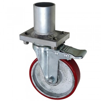 רגל עם גלגל לבמה S2